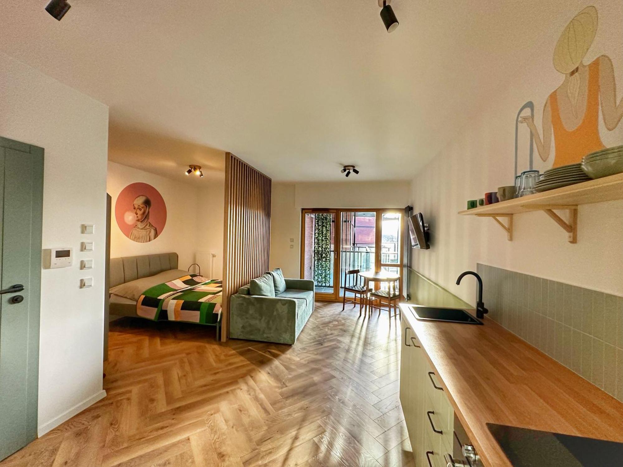 Apartament 3 Waves Starowka- Gym, Sauna, Kidsplay, Parking